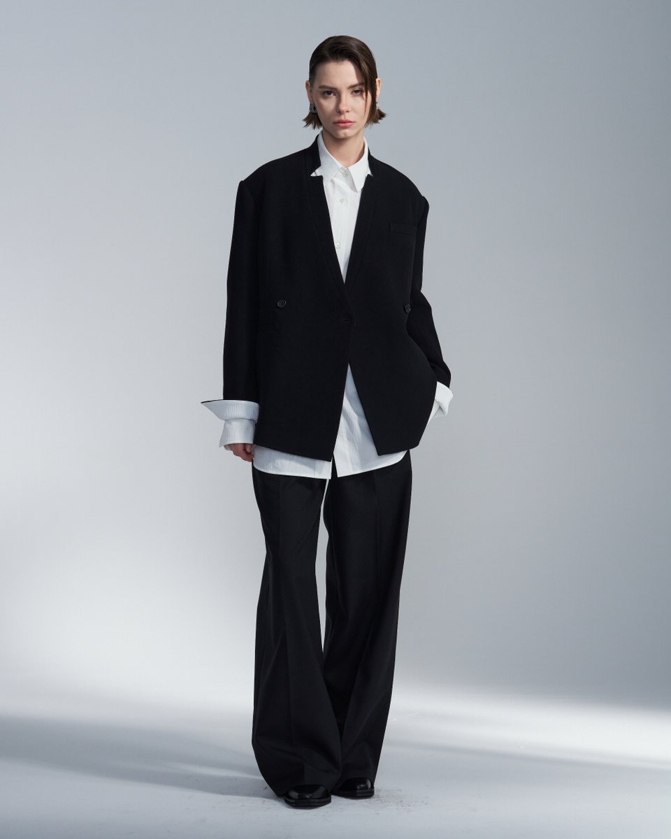 HARRISON WONG Fall Winter 2025-26 WOMENSWEAR BD Blazer With White