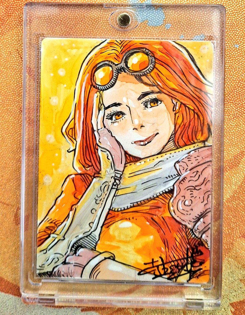 Inventors' Fair アーティストプルーフ jbstyle.先生(@jbstyle222)の灯を追う者、チャンドラのアーティスト