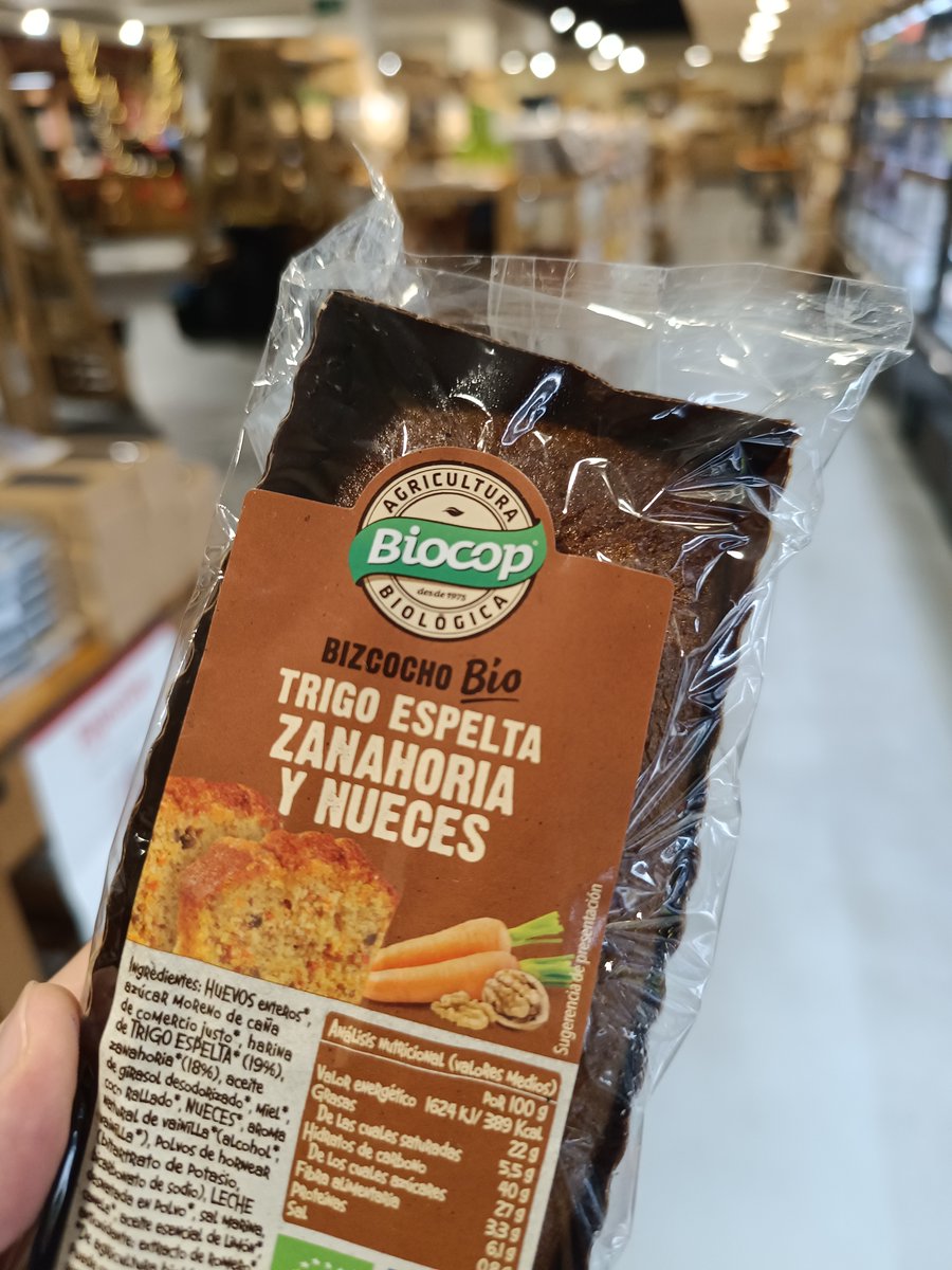 🙋 És un dels productes que més agraden de la nova gamma de <a href="/Biocop_/">Biocop</a> que tenim des d'aquest desembre a #SupercoopManresa.
ℹ Si encara no heu tastat el pas de pessic de pastanaga amb nous...sapigueu que esteu fent tard!

#Manresa