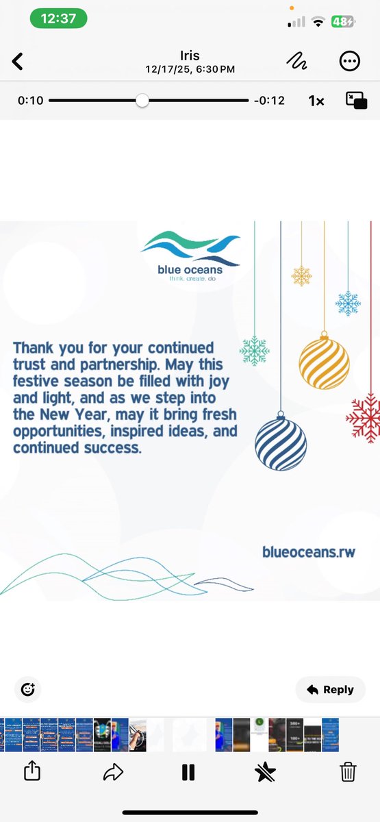 Blue Oceans, Rwanda tweet media