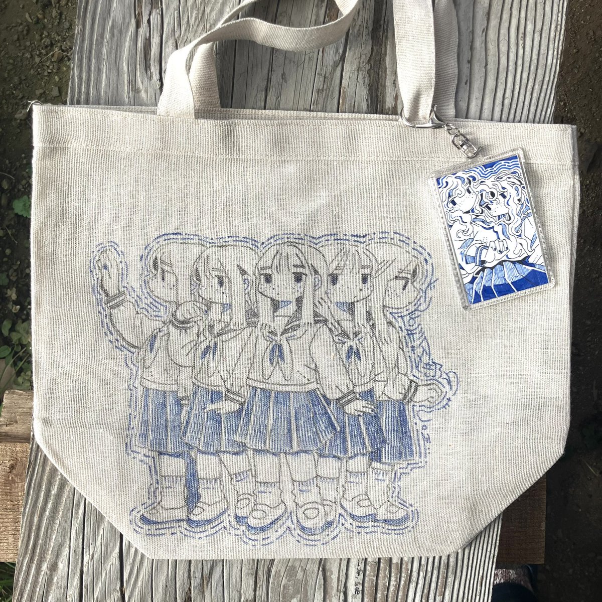 原画トートバッグ。 