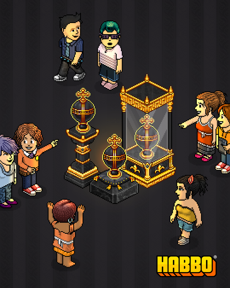 grab the rare Sovereigns Orb now from the in-game Shop – this is your LAST CHANCE to complete the Regal Black Collectible Set!

convert it into a Relic and you’ll unlock the bonus item in the Habbo Collectors Guild on December 31 ✨