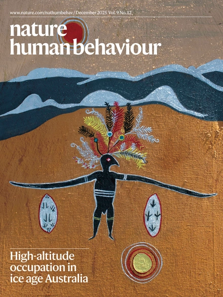Nature Human Behaviour tweet media