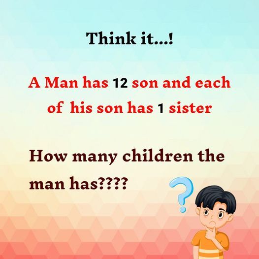 Lilly_22100's tweet photo. How many children the man has? https://t.co/Wwv8PokrNl