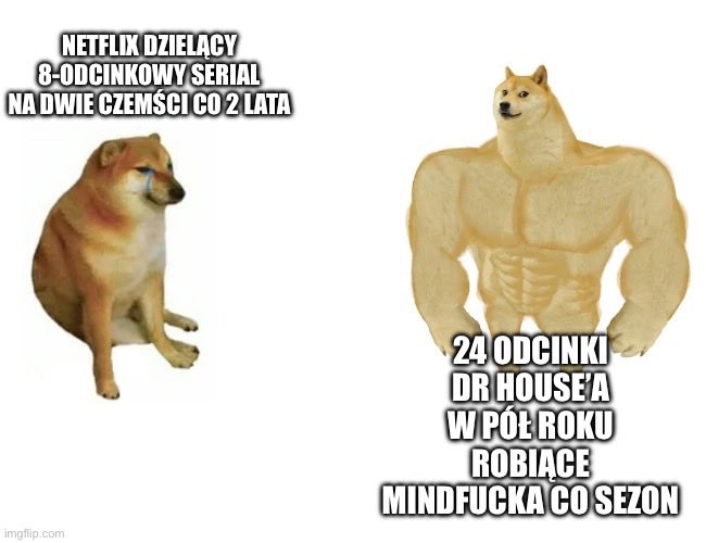 Merytoryczna dyskusja w gronie przyjaciół o współczesnych streamingach doprowadziła do faktu, iż #PopełniłemMema 😮‍💨