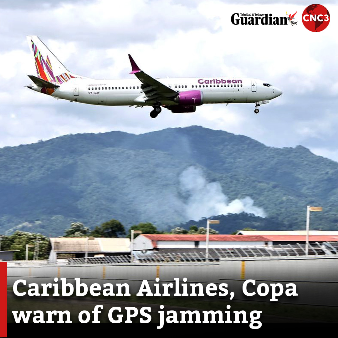 GuardianTT's tweet image. GPS disruptions affecting aircraft operating in and around Piarco International Airport have been linked to escalating military tensions in the southern Caribbean, according to a report published by The New York Times over the weekend.

For more…
guardian.co.tt/news/caribbean…