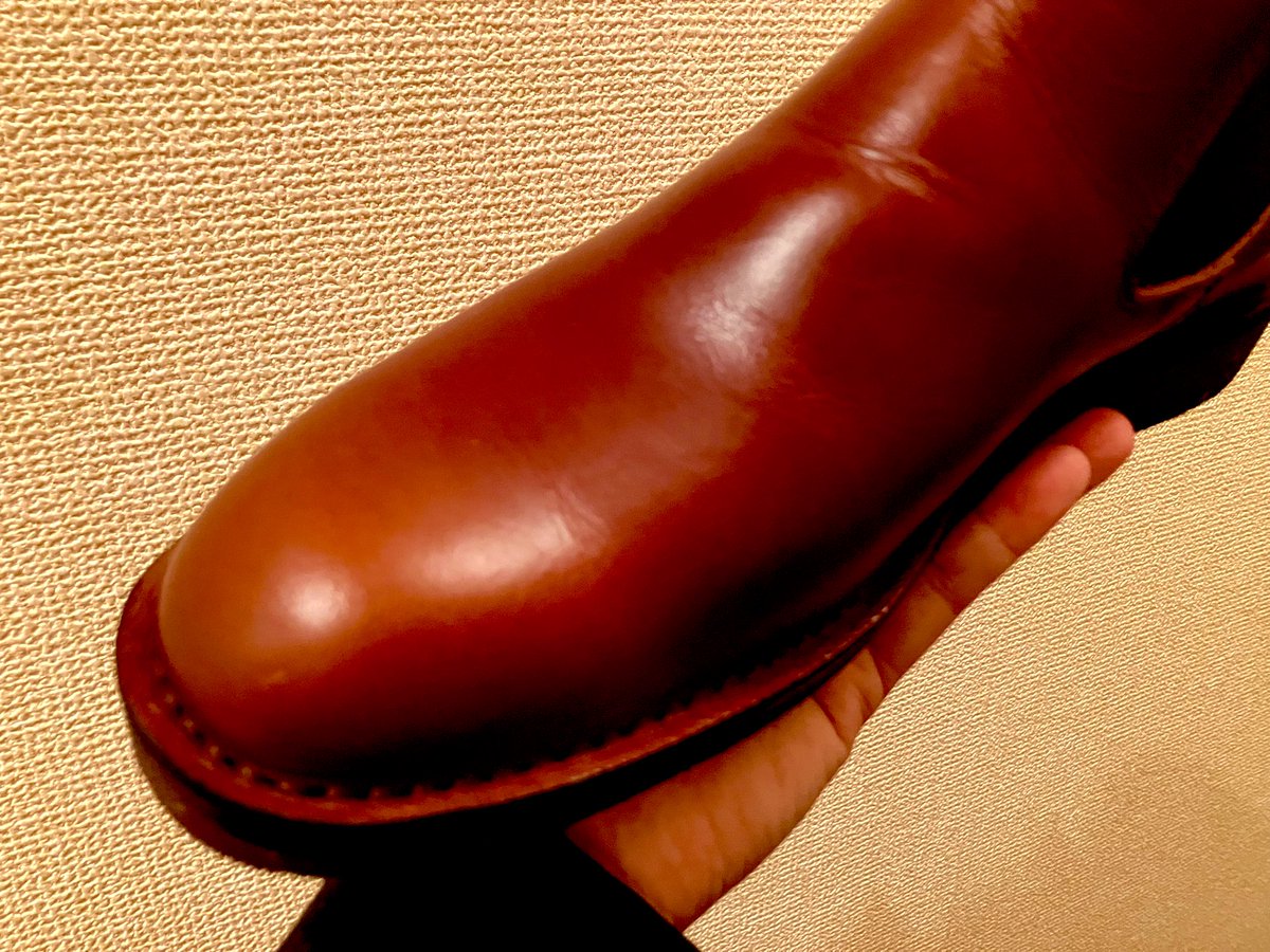 OfVengeance's tweet image. 自身、初購入の革靴👞
良い物を、長く、愛着を持って、大切にしていこう👍
#革初心者
#革靴
#Danner