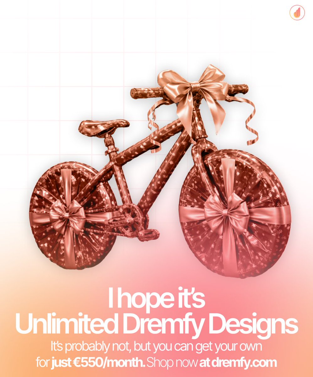 ✨ Yeah... It's probably not...

Get access to Unlimited Designs and turn every idea into something
gift-worthy for just €550/month.
No limits. No stress. Just great design.

Shop now at dremfy.com