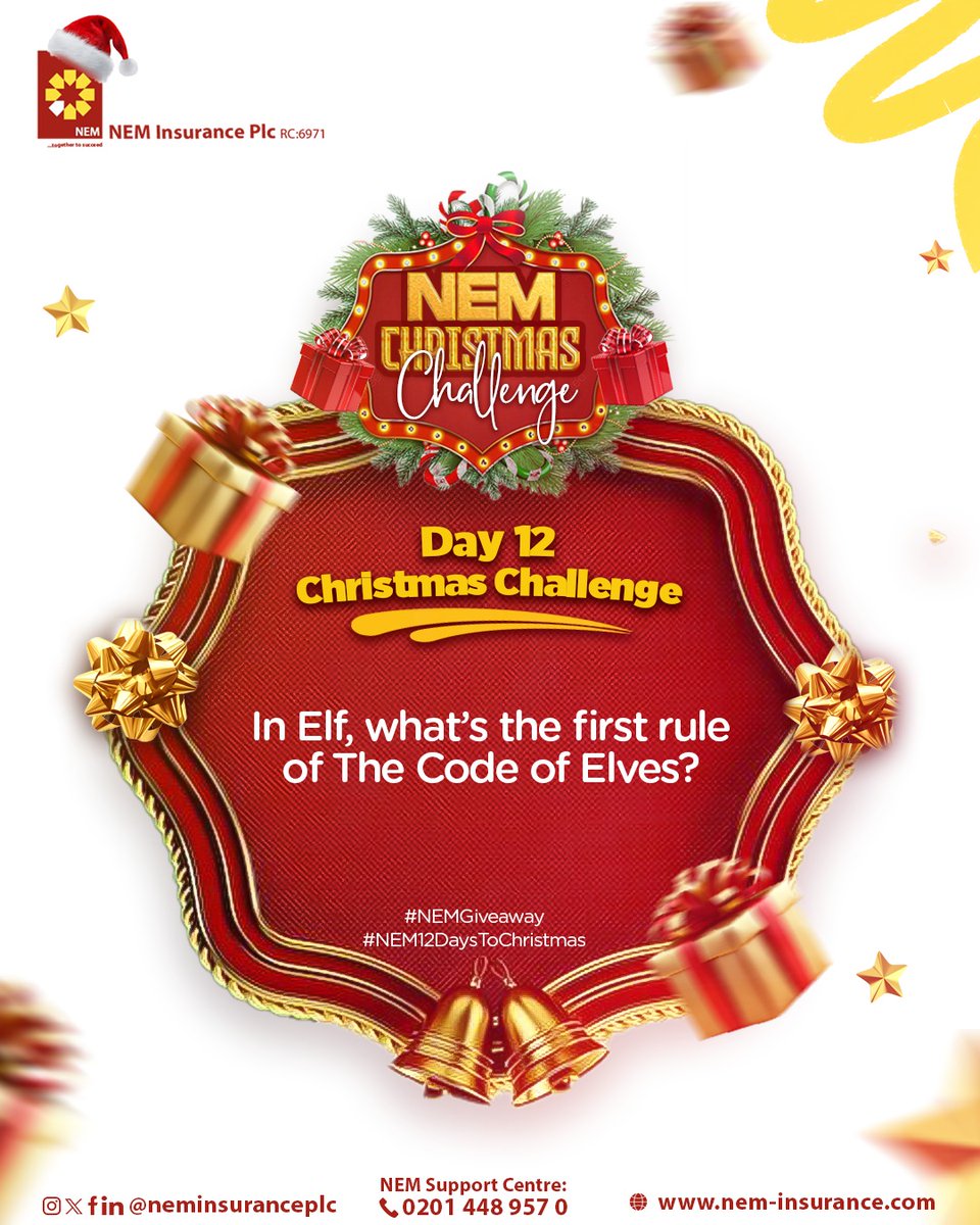 Final challenge — let’s close strong! 🎁✨

#NEMGiveaway #NEM12DaysToChristmas