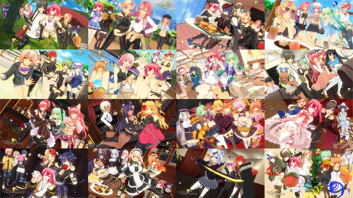 うちの子2025 #COM3D2 #カスタムオーダーメイド3D2