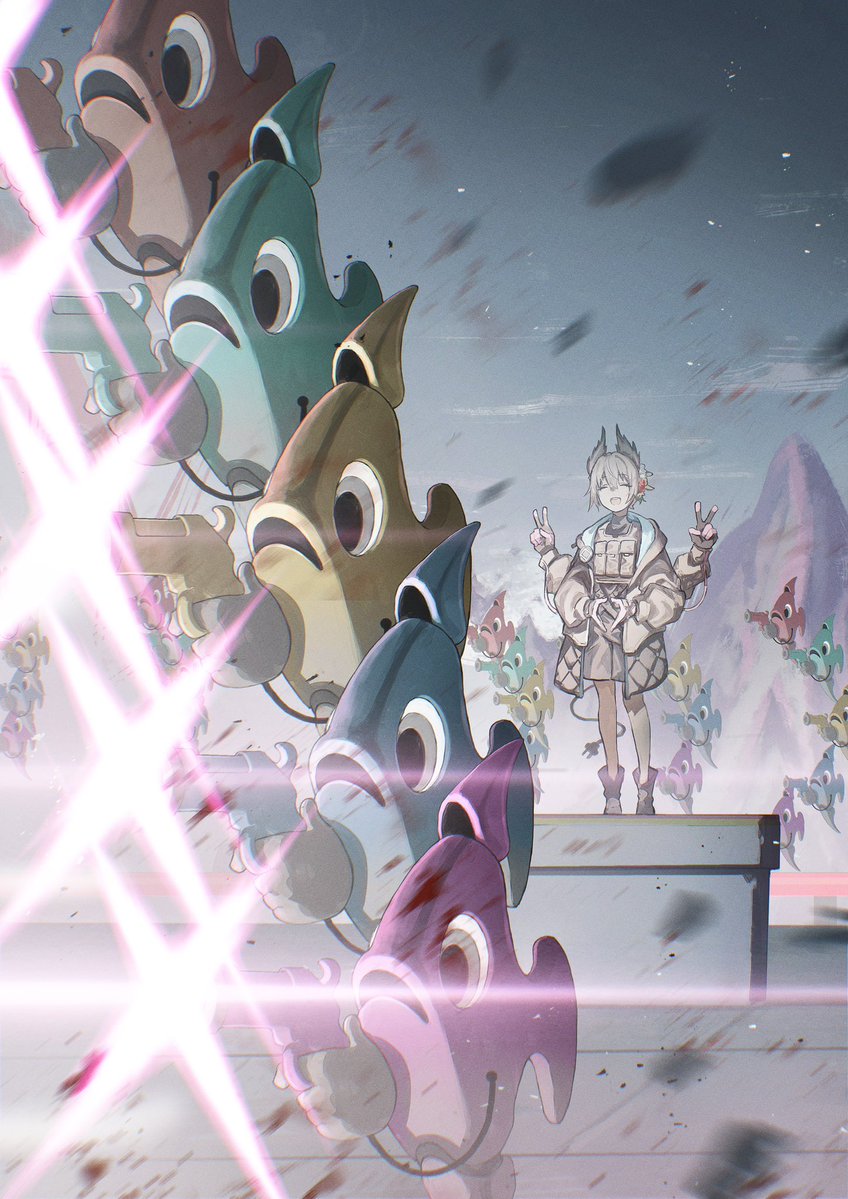 3showfish's tweet image. レイディアンはS2の魚が好きです

💥🔫🐠
💥🔫🐠 
💥🔫🐠           ✌️🐦✌️
💥🔫🐠
💥🔫🐠