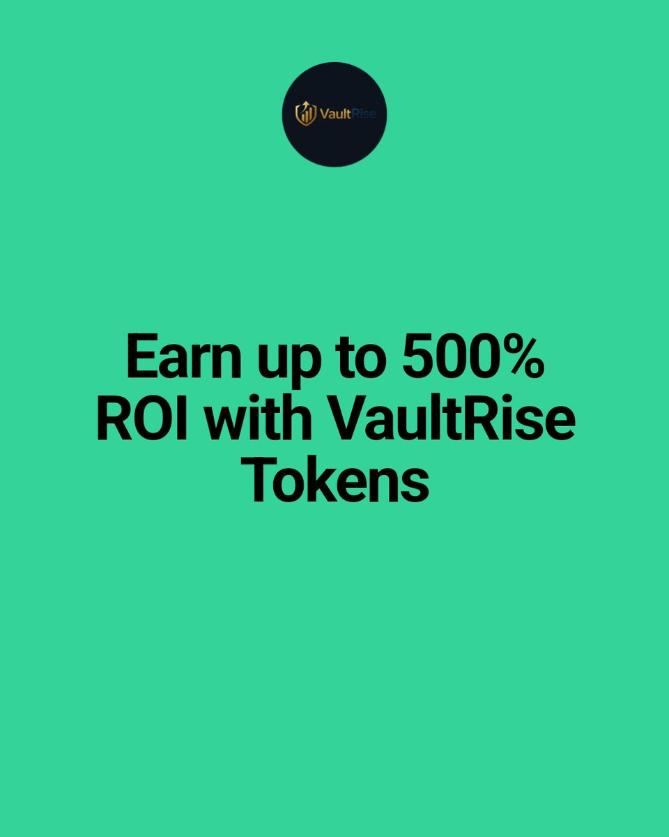 VaultRise's 3-token ecosystem: VTR offers 140% ROI, VLB delivers 180-500% ROI, VBT rewards top supporters. Transparent, secure, mobile-optimized wealth generation. Ready to amplify your growth? Join the VaultRise community.

Join our Telegram t.me/VaultRiseApp