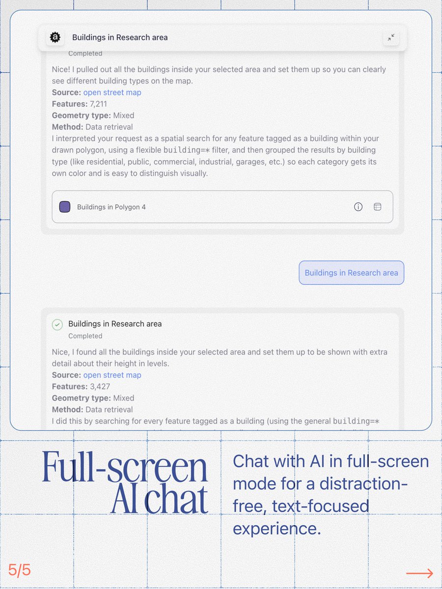 Kamestony's tweet photo. 🖥️ Full-Screen AI Chat
Chat with AI in full-screen mode for a distraction-free and text-focused experience. https://t.co/PM38208Tt4