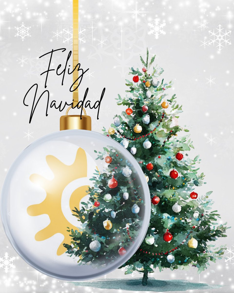 El equipo que se esconde detrás del Festival de Verano de Clunia, durante todo el año, os desea una muy Feliz Navidad