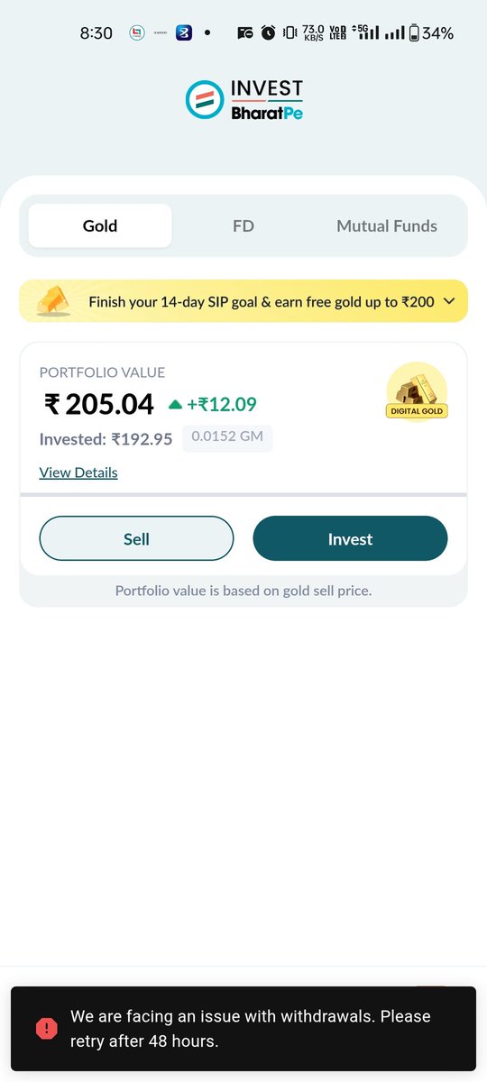 SachinTarafder2's tweet photo. Bharatpe is a big scammer .
@bharatpeindia @RBI @NPCI_NPCI @Ashneer_Grover https://t.co/evWMZm5U8B