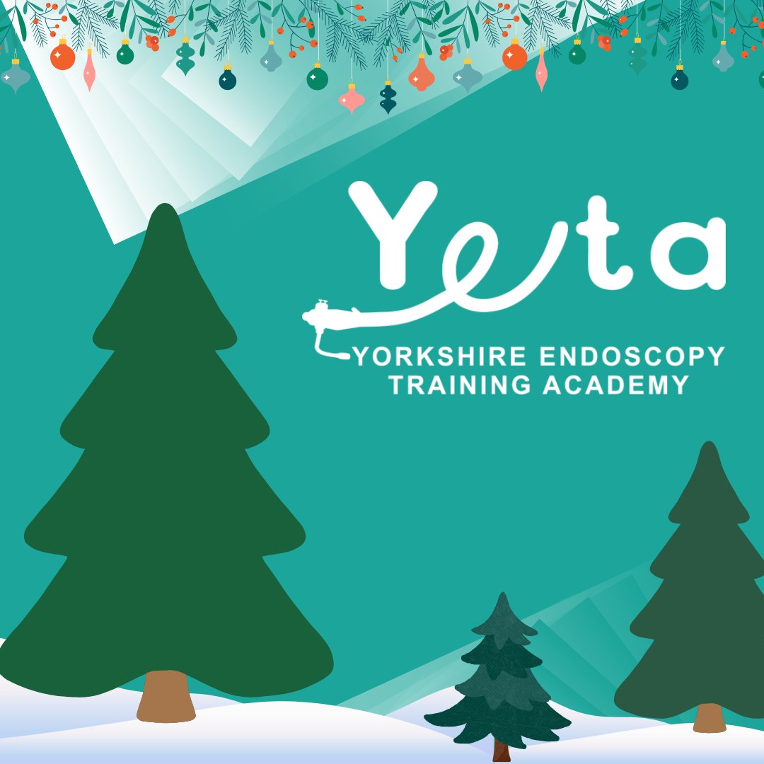 YorkshireETA's tweet photo. 🎉 Wishing everyone a Merry Christmas and a happy, healthy New Year from all of us at YETA. Thank you to all of our trainees, trainers, nursing teams, A&amp;C staff and partners for a fantastic year - here’s to an exciting 2026! #YETA #Endoscopy #NEYETA #Christmas https://t.co/GPvOrk0DLx