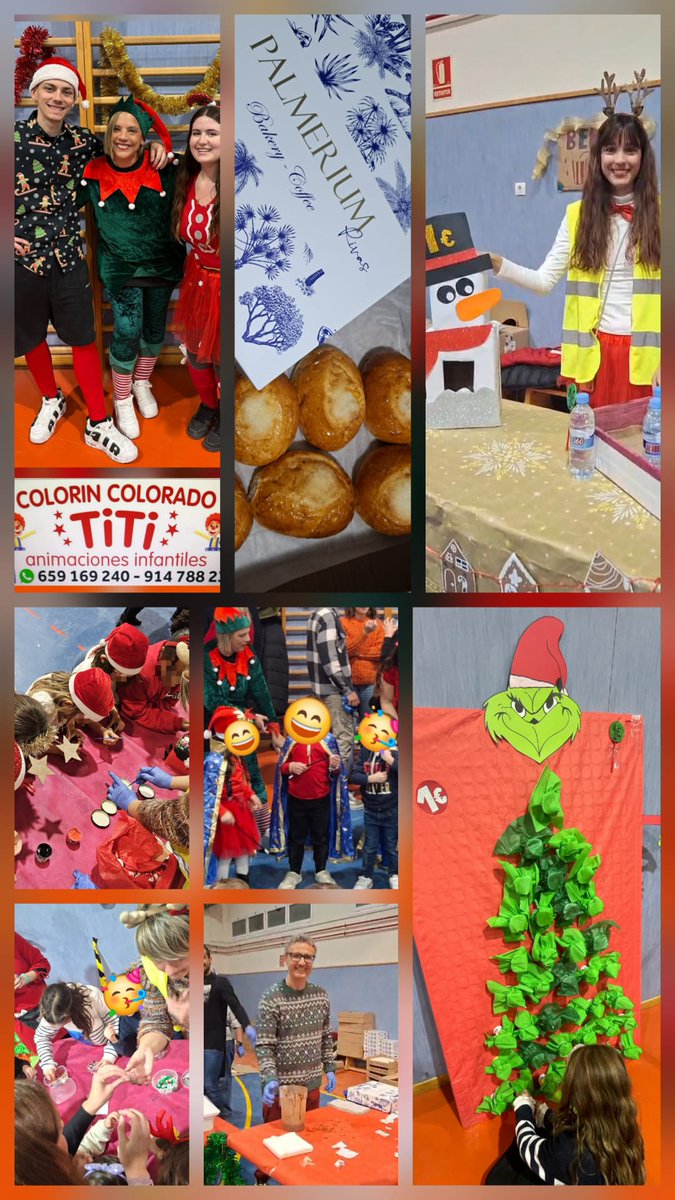 AmpaIturzaeta's tweet image. Gracias a tod@s los que quisisteis acompañarnos en nuestra GRAN CHOCOLATADA NAVIDEÑA ☕🍩 y gracias a #colorin colorado Titi 🤹🏼‍♀️ por hacerlo tan divertido y #Palmerium 😋 por hacerlo tan dulce
 ¡Feliz Navidad familias! 🎄