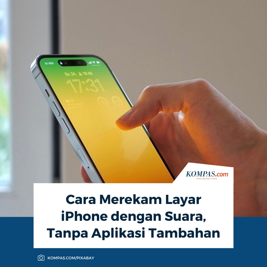 KompasTekno's tweet image. Banyak pengguna belum tahu, ternyata merekam layar iPhone lengkap dengan suara bisa dilakukan tanpa perlu mengunduh aplikasi tambahan. Penasaran bagaimana caranya?

Baca di sini: tekno.kompas.com/read/2025/12/2…

~TR #Recording #iPhone
