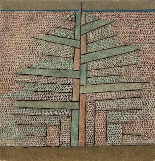 Paul #Klee – The Pine Tree, 1932 🎄