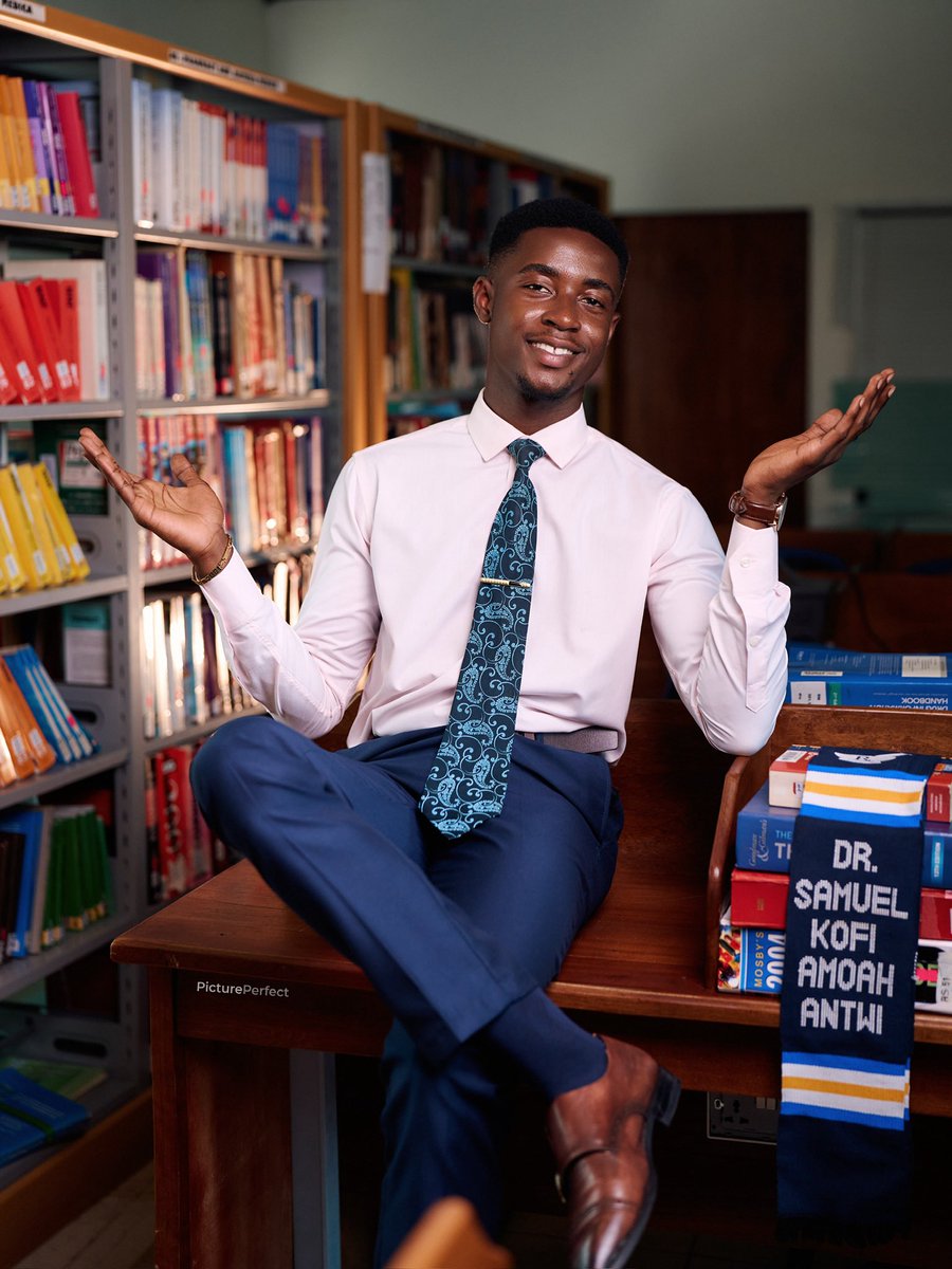 kofiantwiii's tweet photo. From the ancient apothecaries of Asclepius to the ascendancy of PharmD; 
a story beautifully commenced, effortlessly finessed, and graciously hurdled!🧘‍♂️ 
I remain Samuel Kofi Amoah Antwi, and I say — with endless pride — that I am a pharmacist! https://t.co/N6AAaheUTV