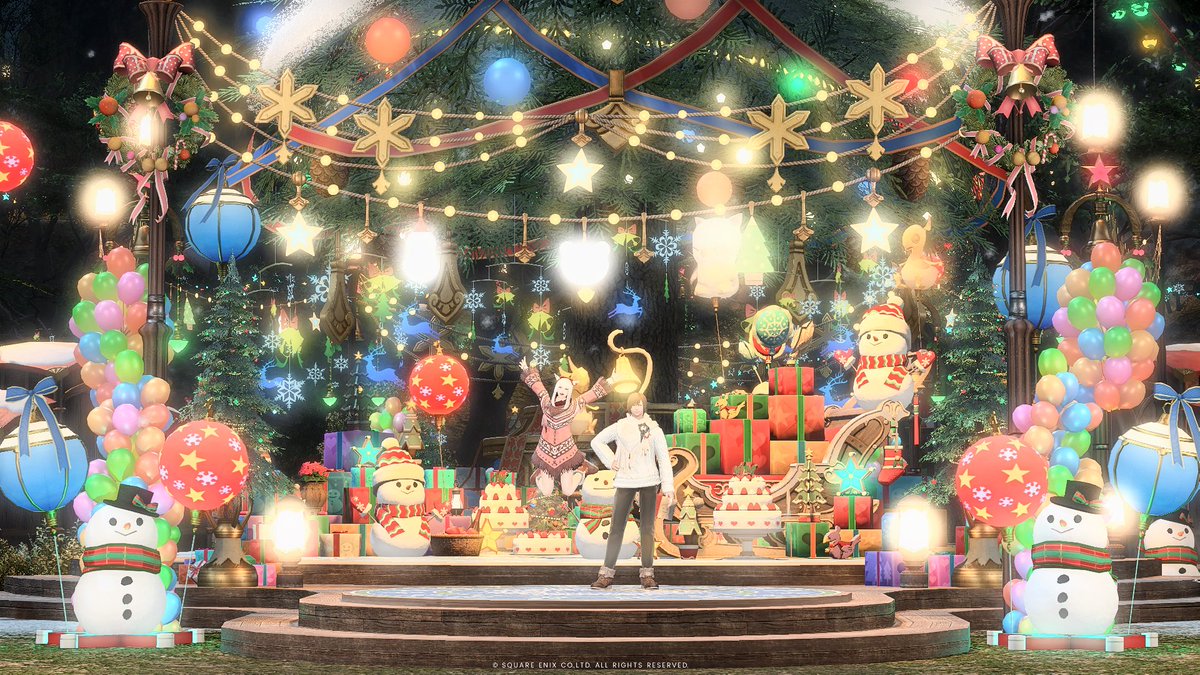 wepissC's tweet photo. フラウ君と星芒祭🎄
今年もマーケットきらきらで可愛かった～！
捻じ込みになっちゃったけど今年も一緒に回れて楽しかった！ありがとうございました🥳 https://t.co/6nPGJDbuNa
