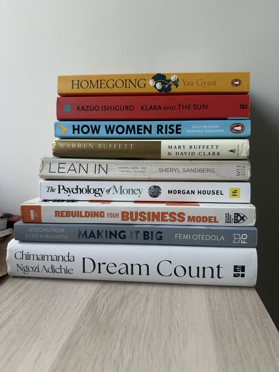 wamide_a's tweet image. All the books I’ve read this year 📚