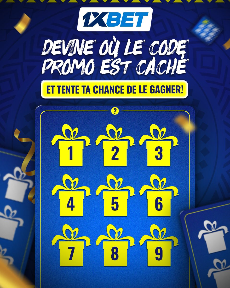 1xbetbf's tweet image. 🎄 TROUVEZ LE CODE PROMO AVEC 1XBET 🎄

👀 Trouve le code promo caché sur l’image
💰 11 195 XOF | 👥 5 gagnants

✅ Abonne-toi
✅ Like 👍
✅ Indique en commentaire l’emplacement du code + ton ID

📅 23–25/12 | Résultats : 26/12
 
#1xBet #1xBetPromo #FindTheCode ⚽