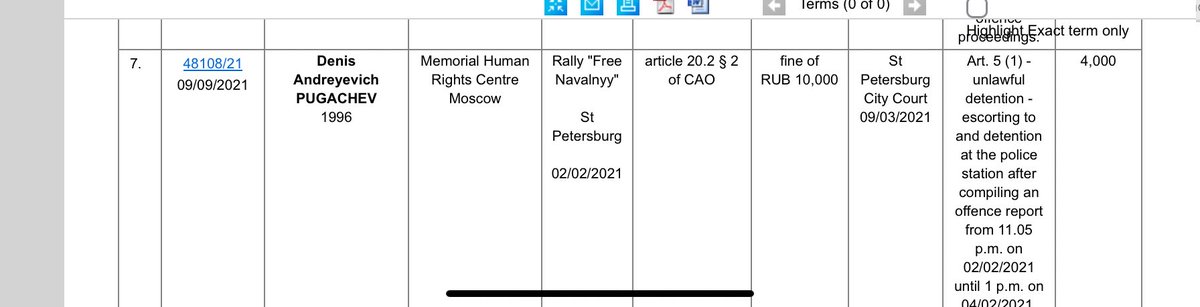 puga_hapuga's tweet image. оказывается, ЕСПЧ ещё два месяца назад признал мою жалобу против России удовлетворительной и присудил выплату 4к евро

очень жаль, что я получу хуй