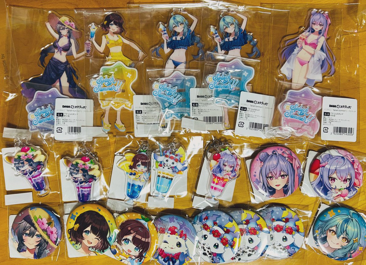 リヴァイ DMMスクラッチ アクスタ あやかきちゃん～～～🫶✨ DMMスクラッチのやつ！削って20個！ ちょま