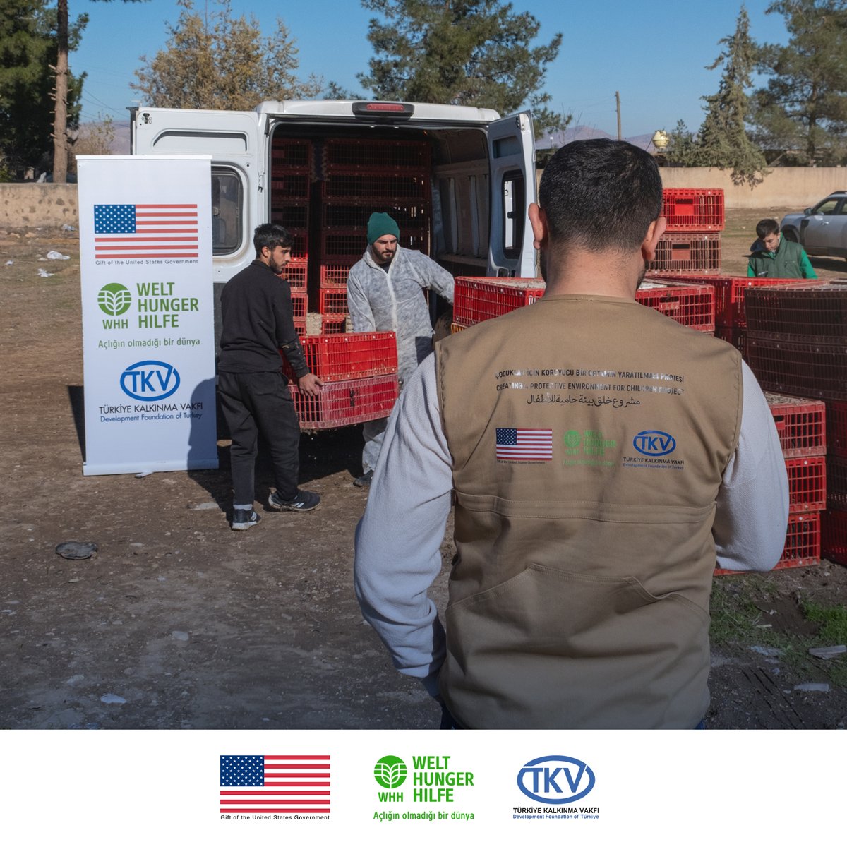 Families can now secure a vital source of protein essential for their children's healthy development.

We distributed a total of 10,000 laying hens to ensure families have direct access to nutritious food. 🐓🥚

<a href="/StatePRM/">Bureau of Population, Refugees, and Migration</a> <a href="/Welthungerhilfe/">Welthungerhilfe (WHH)</a>