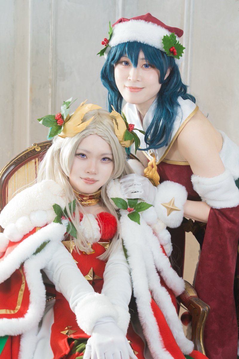 ファイアーエムブレムヒーローズ クリスマスエーデルガルト コスプレ Cosplay】 Fire Emblem Heroes (冬祭り⛄️) ❤️🎁 エーデルガルト