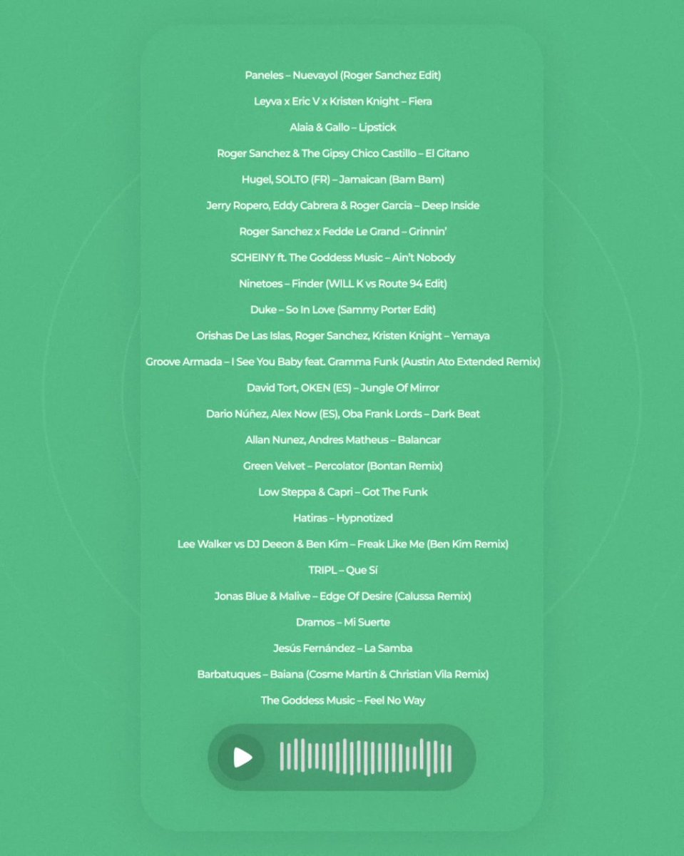 djrogersanchez's tweet image. Release Yourself Radio Show #1263 is out now 🔊🔥

This one’s all about the Best Tracks of 2025 — a full selection of the records that defined the year and kept my dance floors moving worldwide!

Listen here 👉 fanlink.tv/release-yourse…