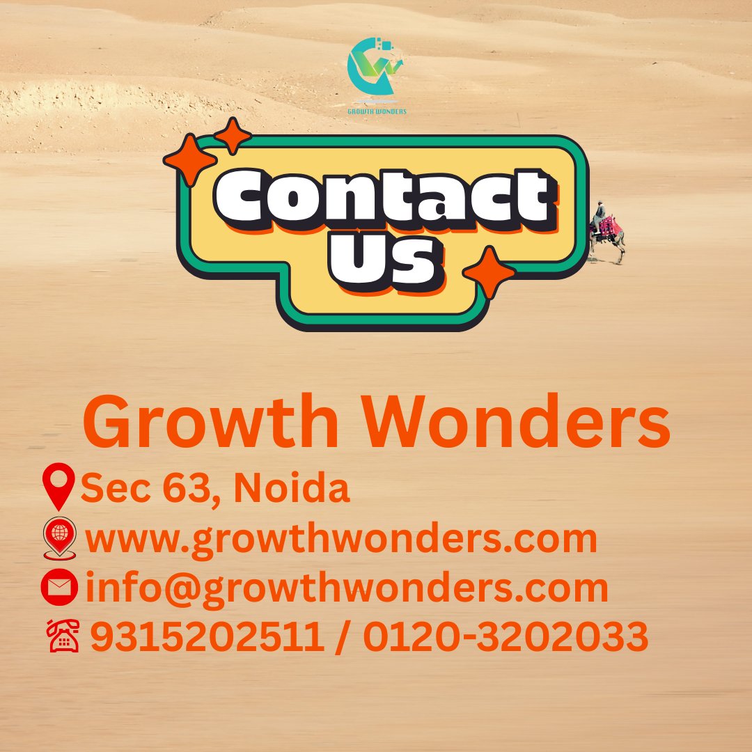 GrowthWonder's tweet photo. Ready to turn clicks into clients? Let’s talk strategy today! 
#GrowthWonders #DigitalMarketingAgencyNoida #Sector62Noida #Sector63Noida #VocalForLocalIndia #SmallBusinessIndia #DelhiNCRSmallBusiness #LocalBusinessGrowth #IndianSME https://t.co/uOChq5YWdh