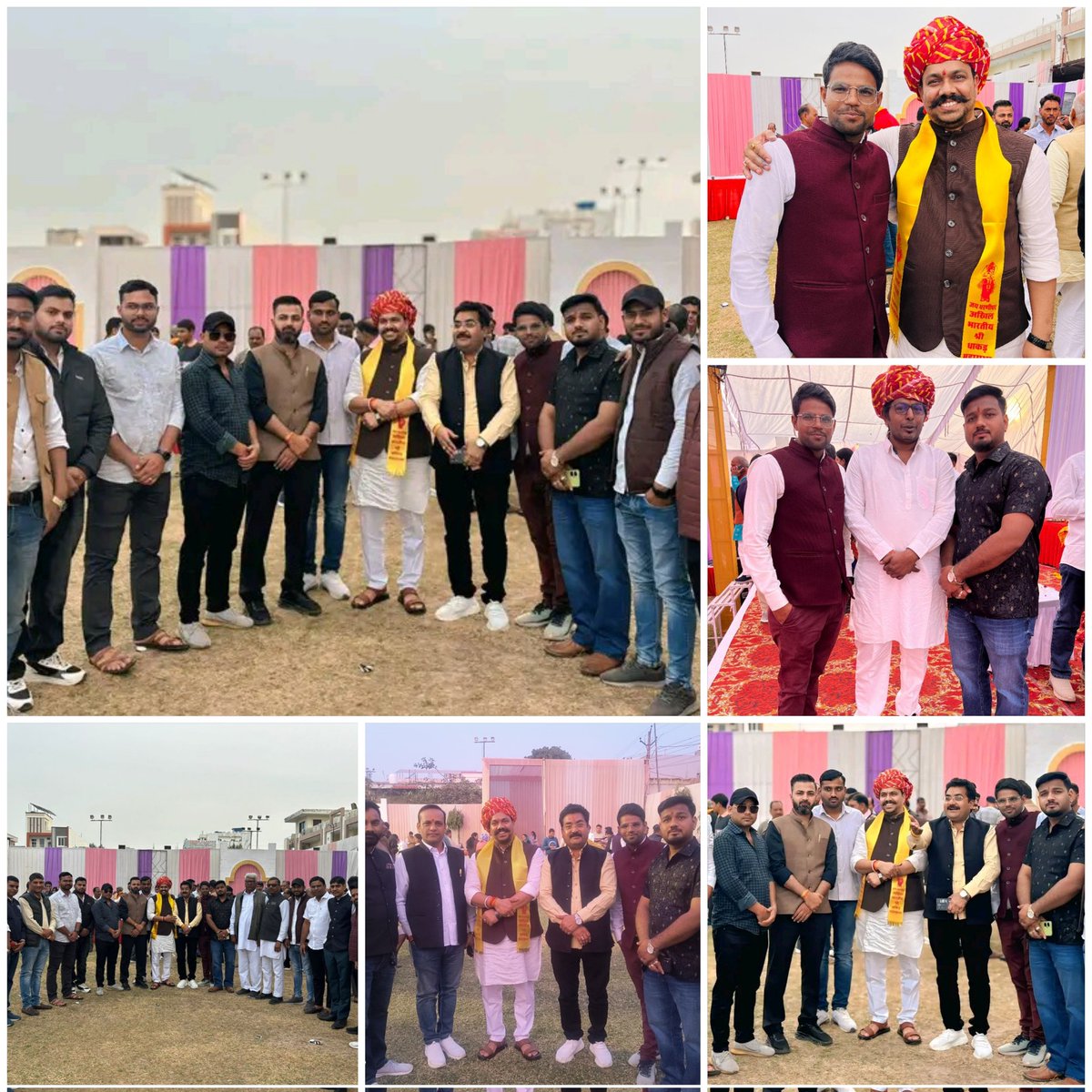DhakadSurendra_'s tweet photo. “एकता • संस्कार • स्वाभिमान”
कोटा धाकड़ समाज का ऐतिहासिक युवक-युवती परिचय सम्मेलन एवं शपथ ग्रहण समारोह 
#kota #Baran #Jhalwar #bundi #Rajasthan #news #Hadoti #Dhakad https://t.co/8g6gPmGHvP