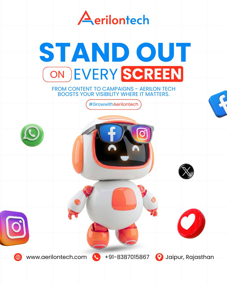 AerilonTech's tweet photo. In a world full of content, visibility is everything.
Aerilontech helps your brand stand out with high-impact content and campaigns that convert.
🚀 Be seen. Be remembered. Be chosen.

#Aerilontech #BrandVisibility #DigitalGrowth #BusinessGrowth https://t.co/3foXYoUQ1O