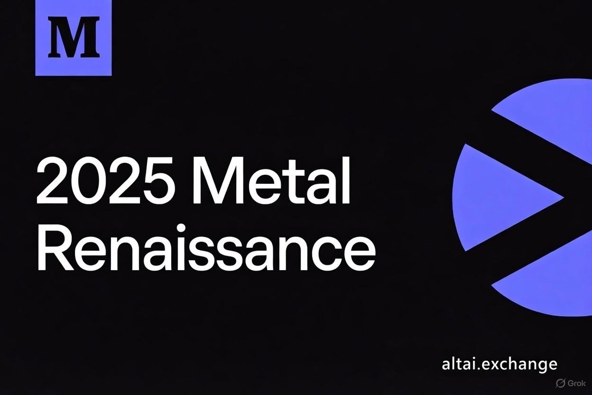 From the 2025 Metal Renaissance to a Global RWA Powerhouse. 

We’ve successfully built the foundation: Now, we are scaling to lead the $BNB Chain #RWA economy in 2026.

Read our vision for the future: 👇
medium.com/@Altaiexchange…