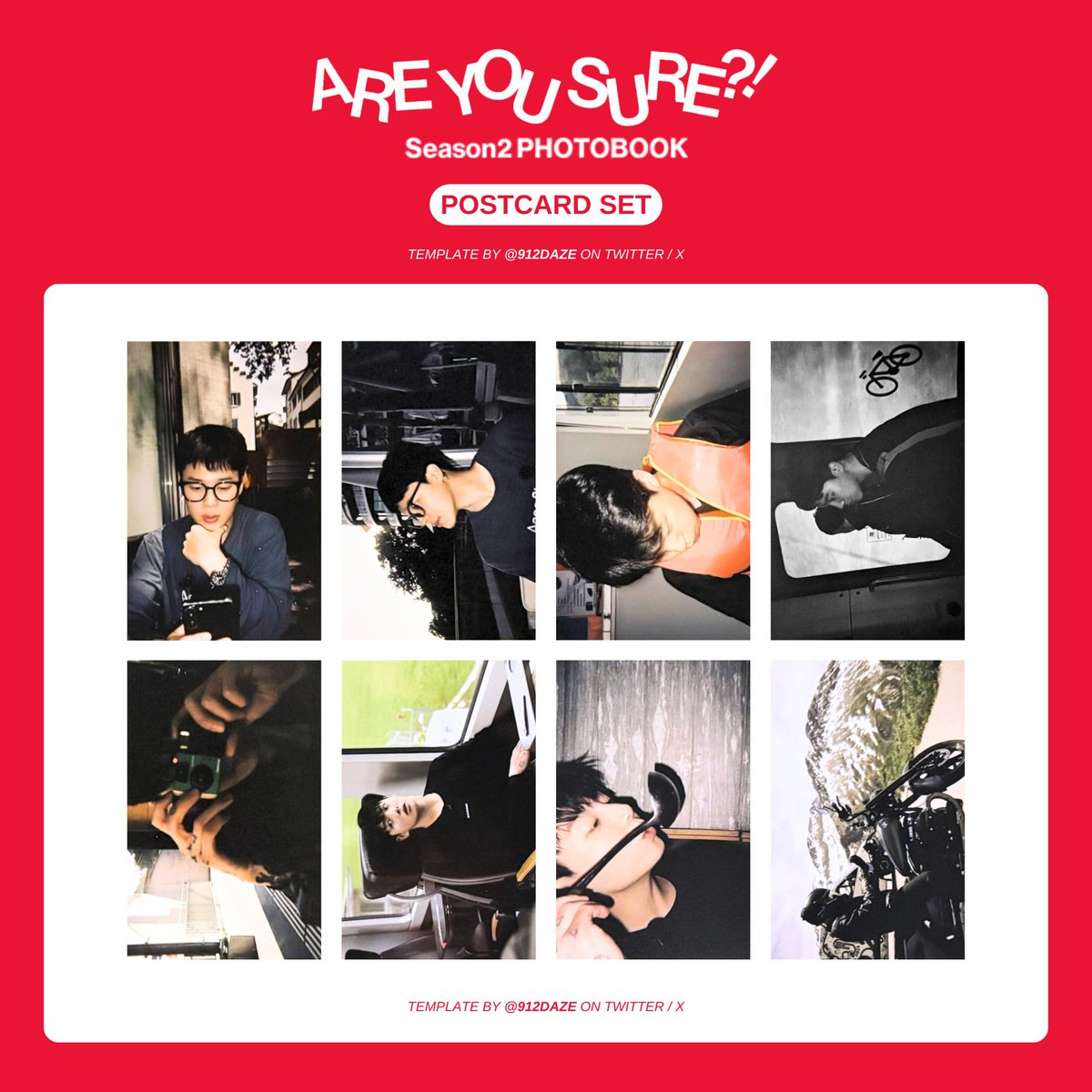 Are You Sure?! AYS Season 2 Photobook Templates - Instant Photo