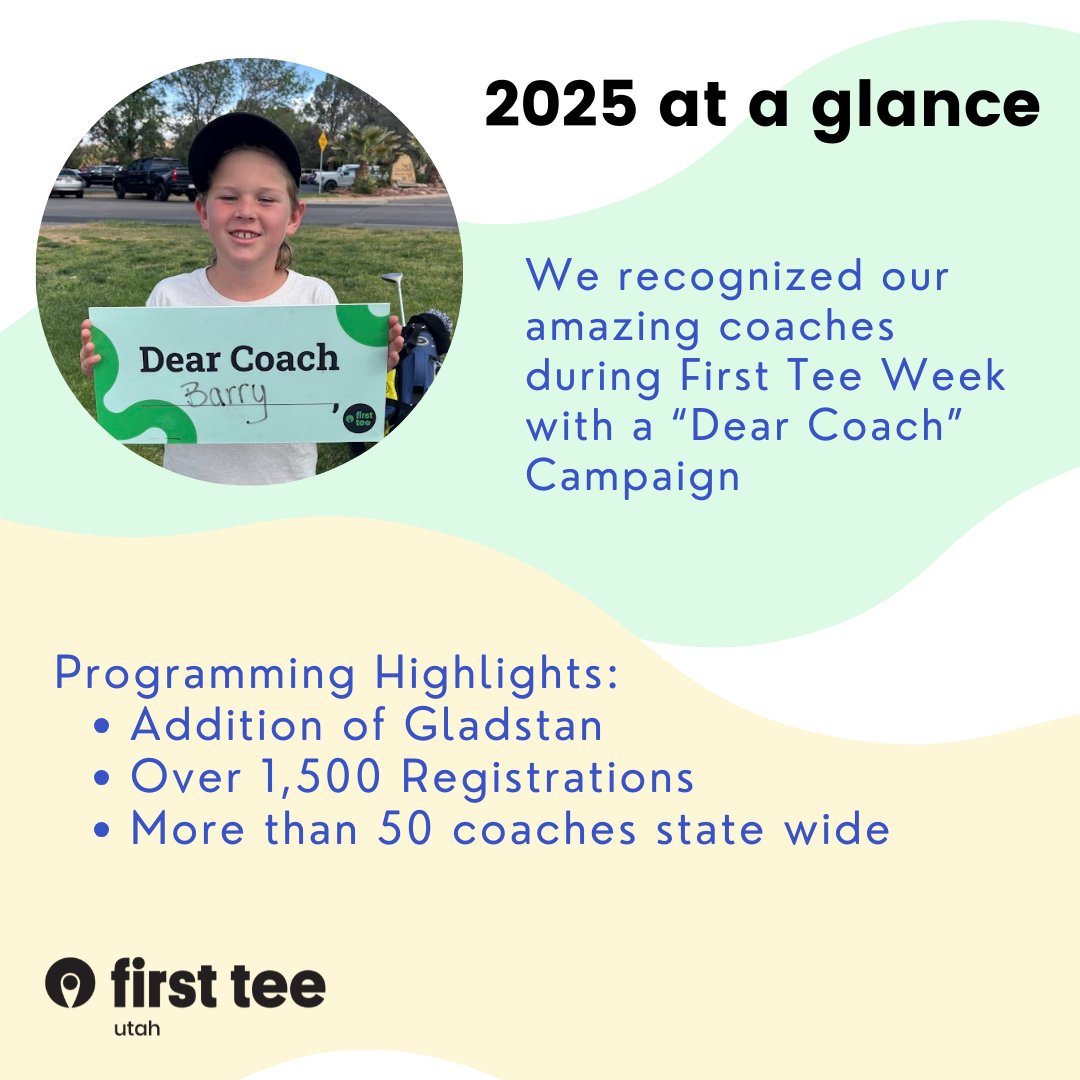 First Tee – Utah tweet media