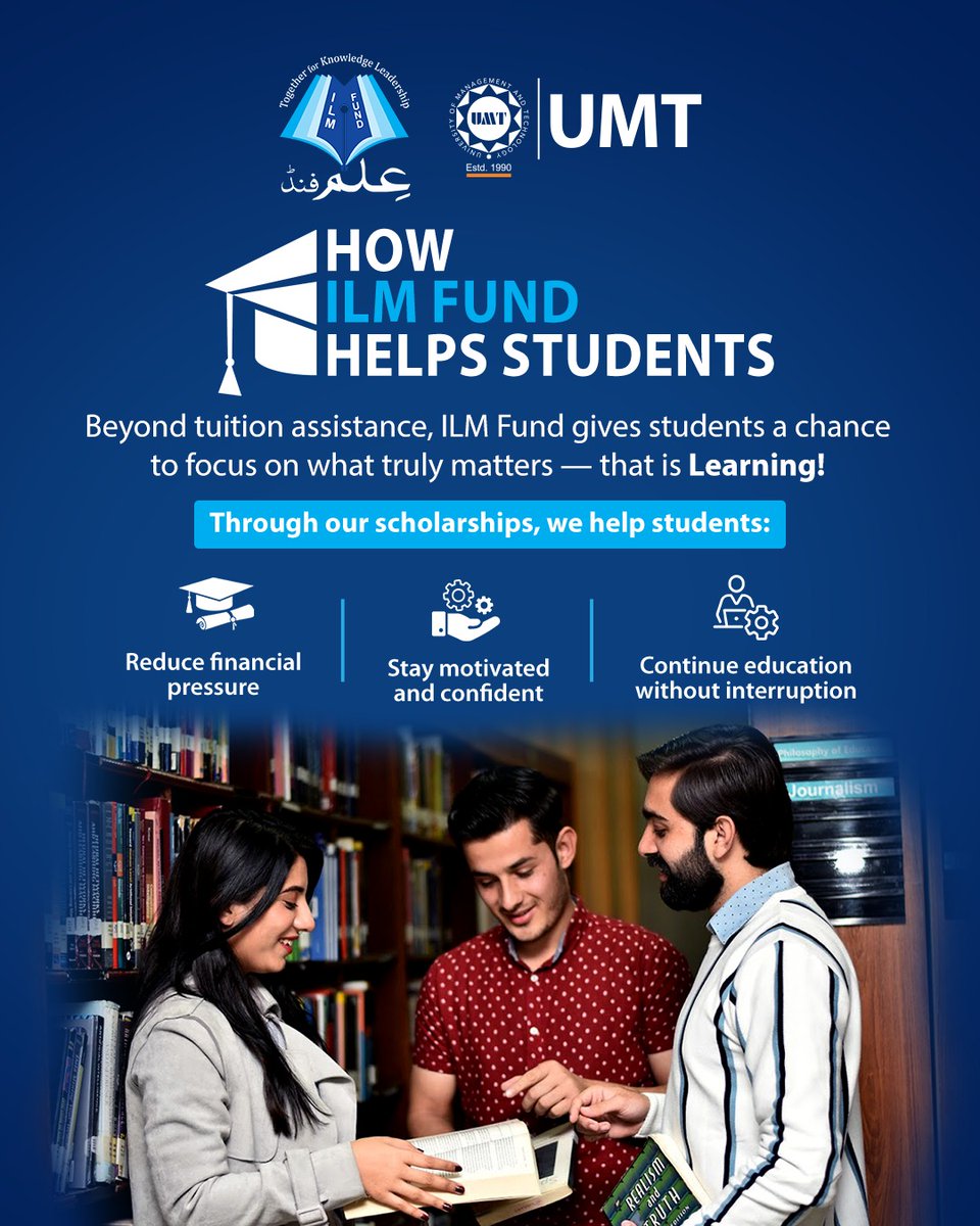 ilmfundofficial's tweet photo. Empowering Students to Learn, Grow, and Succeed

ILM Fund supports students in focusing on learning, growth, and building a better future through education.

#ILMFund #EducationForAll #EmpoweringStudents #FutureLeaders https://t.co/ppdkwMM1rW