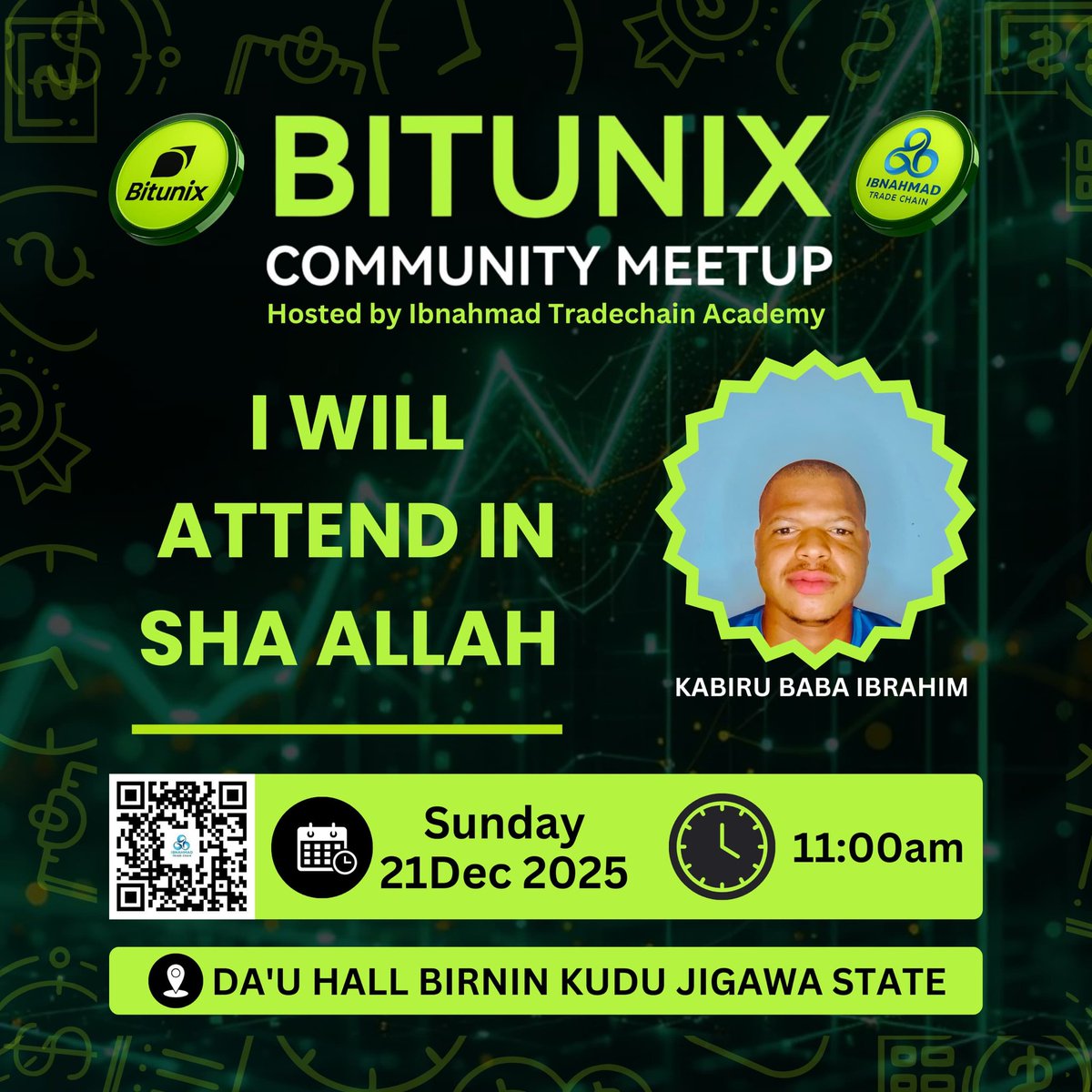 baba_jnr0's tweet image. 😊 Wow,Big shoutout to Bitunix for an incredible meetup in BirninKudu, Jigawa State! 🙌 The knowledge shared was 🔥 and I'm hyped to share it with my community. If you're looking for a game-changing app, download Bitunix now! 🚀 #Bitunix #Innovation  #bitunixMEETUPNG