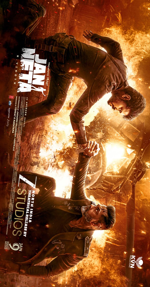 KvnProductions's tweet image. Aavoo together bhaiya bhaiya to witness his one last dance 🔥

@ZeeStudios_ has bagged the North India theatrical rights ♥️

#JanNeta
#JanNetaFromJan9

#Thalapathy @actorvijay @KvnProductions #HVinoth @hegdepooja @anirudhofficial @thedeol @_mamithabaiju @Jagadishbliss @LohithNK01…