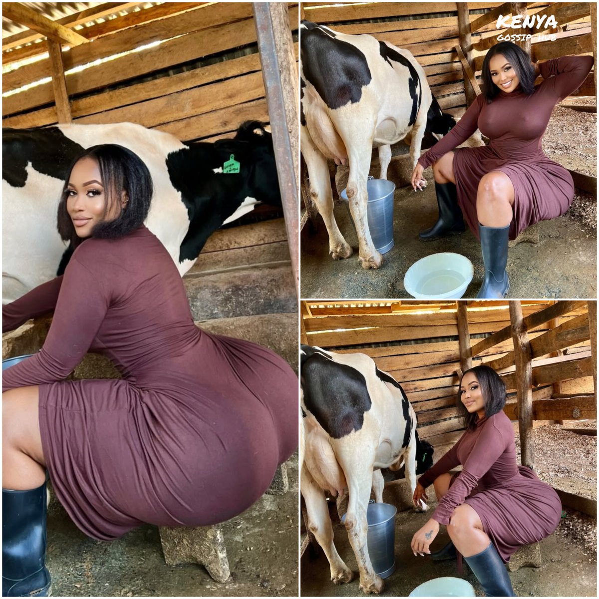kenyasgossips's tweet image. Vera Sidika village moments are going viral