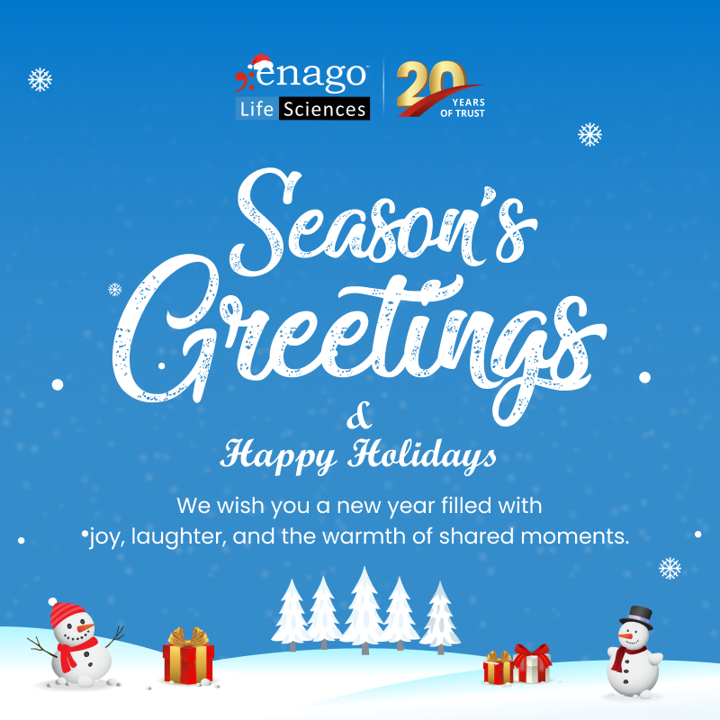 EnLifeSciences's tweet photo. Happy Holidays from Enago Life Sciences! As 2025 wraps up, we're grateful for the researchers and institutions we've partnered with. Your work inspires us daily. Here's to a restful break and a 2026 filled with breakthroughs and collaboration. Cheers! 🎄🎄✨ https://t.co/YzN96kcNxQ