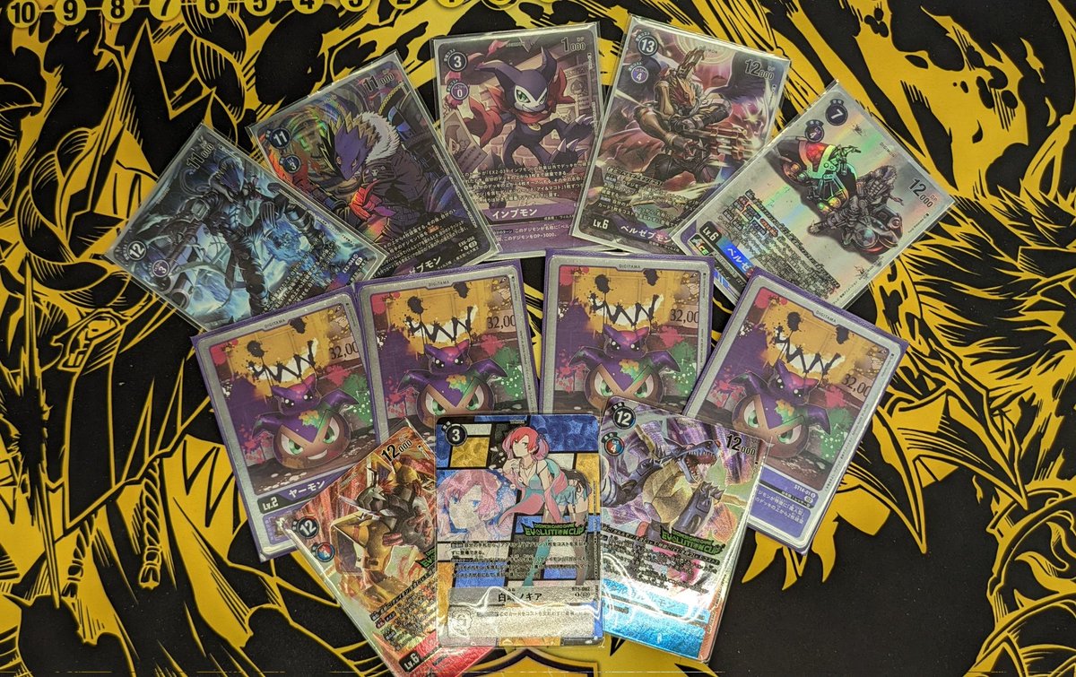 デジモンカードゲーム エボリューションカップ】 本日は9名のご参加