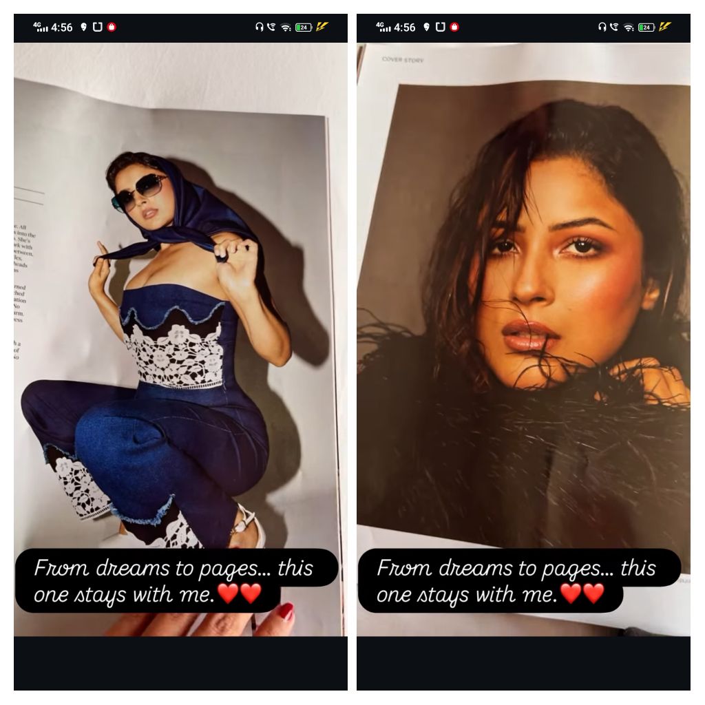 #ShehnaazGill HT City

"Whatever Stardom ppl talk abt its something my fans hv built for me brick by brick with their luv prayers n energy
THEIR SUPPORT HEALED LIFTED ME🥹n SHAPED ME in ways I cn neva fully express"

Apne struggle hardwork ka credit fans ko de rahi
Fan for life🙌