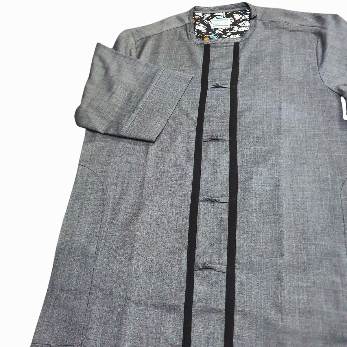 Qollars's tweet image. Qollars Grey Knots🪢Kaftan 

#lookfresh😎