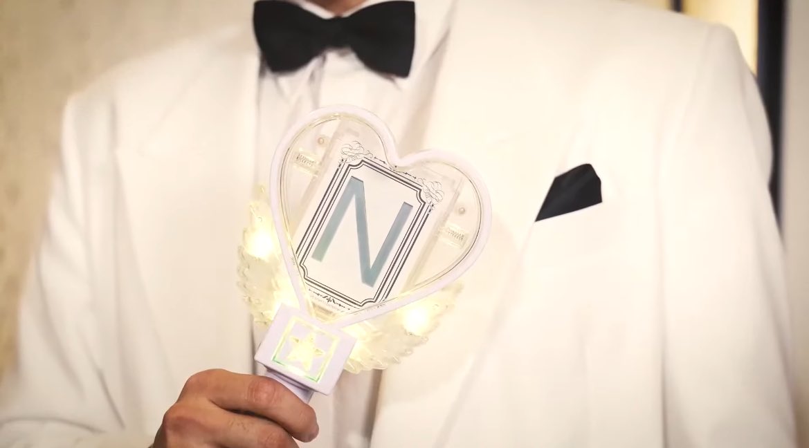 ケンティーの新しいペンライト、いやライトスティックカワイイすぎる