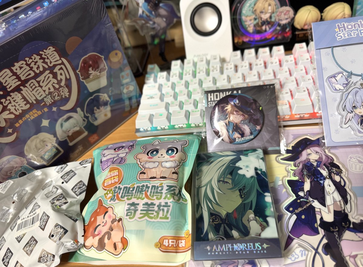 頼んでたスタレグッズが届いた‼️
支払い通知に気付かずに1ヶ月倉庫で眠らせてたのは秘密…🫢