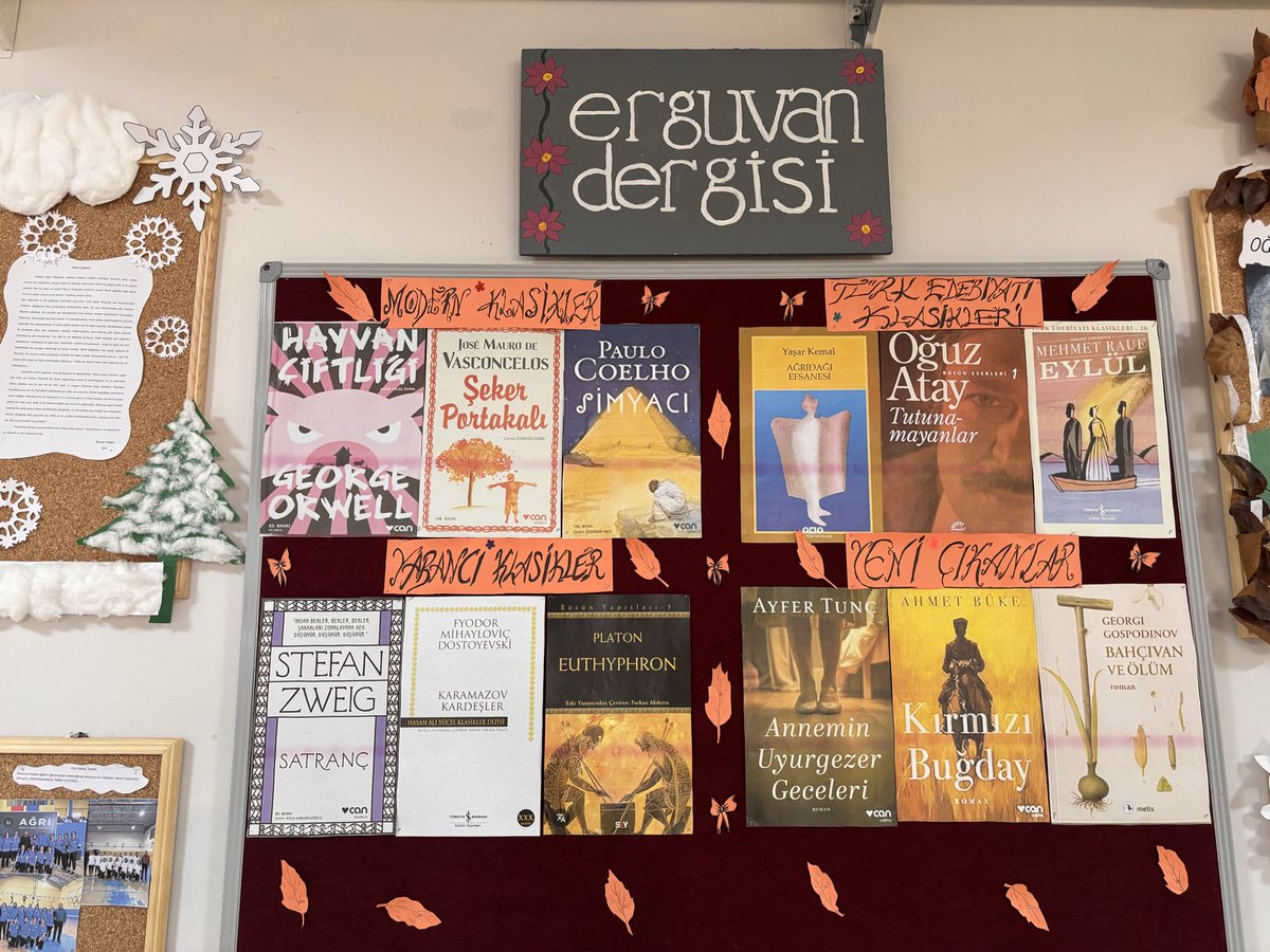 ttsosyalblmler's tweet photo. Okulumuzun edebiyat dergisi Erguvan’ın duvar sergimizle öğrencilerimizin kaleminden çıkan eserleri görünür kıldık.
Şiir, deneme ve öykülerle edebiyatın gücünü okul koridorlarımıza taşıdık.
Emeği geçen edebiyat öğretmenlerimiz Fırat PARLAK ve Şahin TUTAK’a  teşekkür ediyoruz https://t.co/wjDJMvjAVY