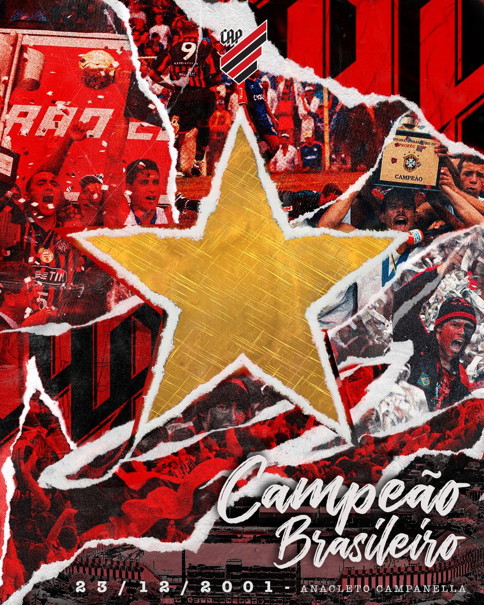 23/12/2001 🌟🔴⚫️
Um dia marcado pra sempre na nossa história!